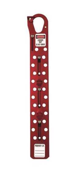 Master Lock S450B Aluminium Lockout Hasp 24 Hole-25mm Jaw Clearance (Each)