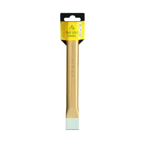 Rennsteig Flat Cold Chisel (24x200mm) made of hardened chrome vanadium steel for precise cutting and shaping in metalworking.