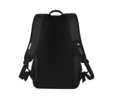 Victorinox Altmont Slimline Backpack in black, featuring side-entry pockets, laptop protection, and ergonomic design for comfort.