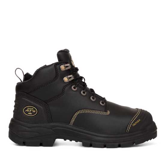 Zip Sided Hiker Boot - Oliver 130mm 55-340Z  (Size 4)