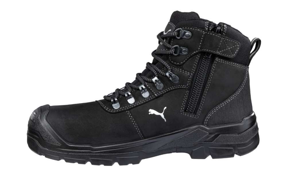 Puma Sierra Nevada Safety Boots Black Size 10 Smartfox NZ
