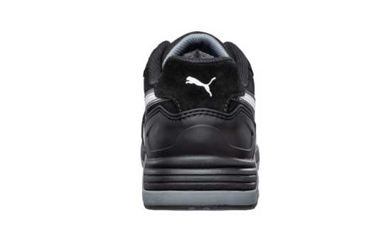Men's NEW BALANCE 806v1 Black safety shoes, size 13, featuring slip-resistant outsole and Fresh Foam cushioning for comfort.