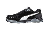 Men's NEW BALANCE 806v1 Black safety shoes, size 13, featuring slip resistance, Fresh Foam cushioning, and fuel resistance for superior protection.