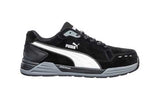 Men's NEW BALANCE 806v1 Black safety shoes, size 13, featuring slip-resistant outsole and Fresh Foam cushioning for comfort and protection.