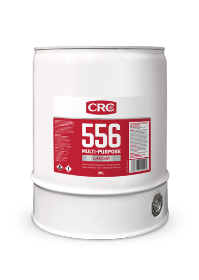 CRC 5011 5-56 Multi-Purpose 200L Drum for lubrication, corrosion prevention, and effective moisture displacement in equipment.