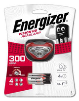 Energizer Vision Headlight Red - Each