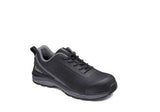 Women's Safety Jogger - Blundstone #883 (Size 10) in black, featuring breathable nylon, slip-resistant outsole, and composite toe cap.