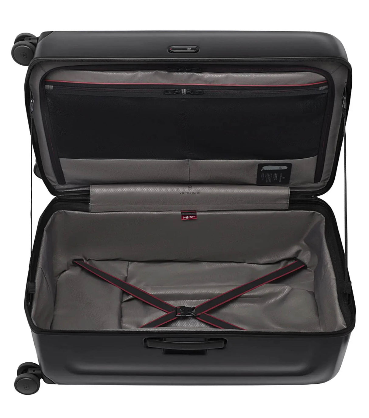 Victorinox Spectra 3.0 Trunk 76 cm suitcase in eco-friendly polycarbonate with 99L capacity, packing cubes, and TSA lock.