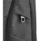 Victorinox Architecture Urban 2 Deluxe Laptop Backpack in black, designed for 15" laptops with 360° protection and antibacterial lining.