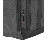 Victorinox Architecture Urban 2 Deluxe Laptop Backpack in black, featuring 360° device protection and a lockable main zipper.