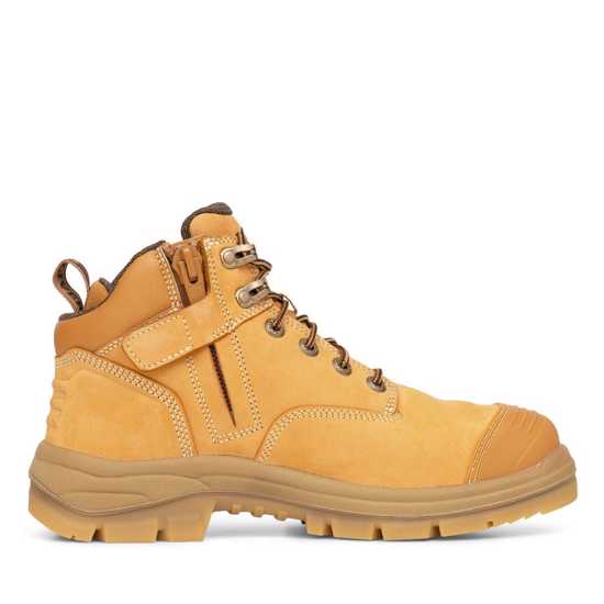 Zip Sided Hiker Boots - Oliver 130mm 55-330Z Wheat  (Size 11)