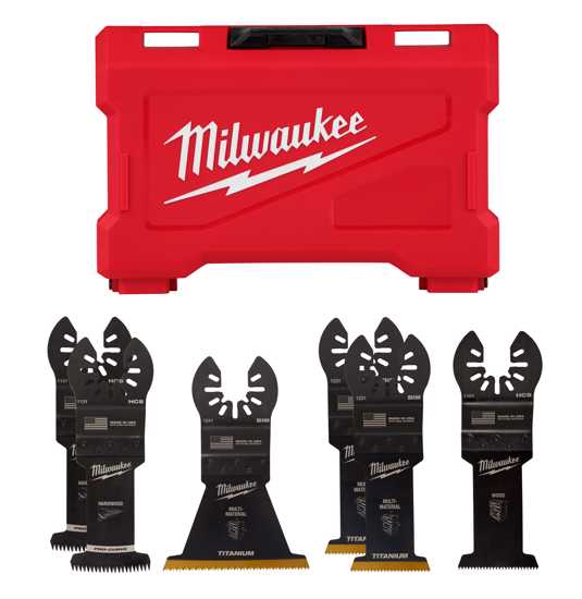 Milwaukee OPEN-LOK Multi-Tool Blade Set-6 Piece (Each)