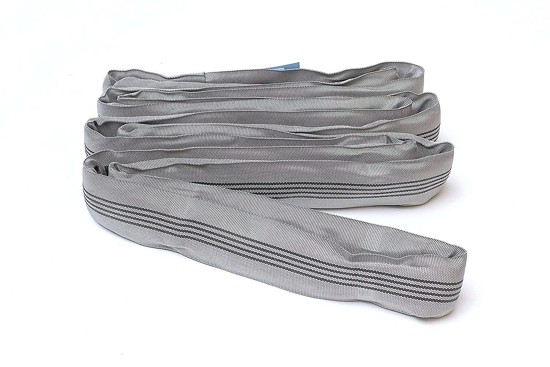 Heavy-duty synthetic round sling, 4T capacity, 1m length, color-coded, compliant with AS 4497:2018, with test certificate.