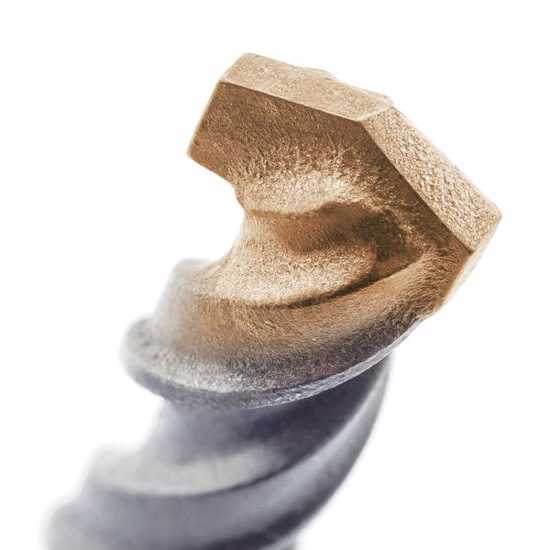 High-quality 9mm Sutton masonry drill bit with tungsten carbide tip, ideal for drilling in stone, brick, and concrete.