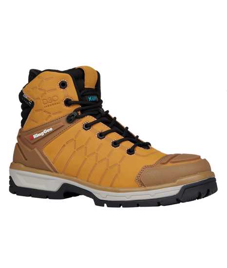 Zip Sided Boot - KingGee Quantum K27115 Pair (Size 4)