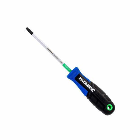 Kincrome TorqueMaster TORX-T20 screwdriver features a Tri-Lobe design, Gel-Grip, magnetic tips, and durable alloy steel construction.