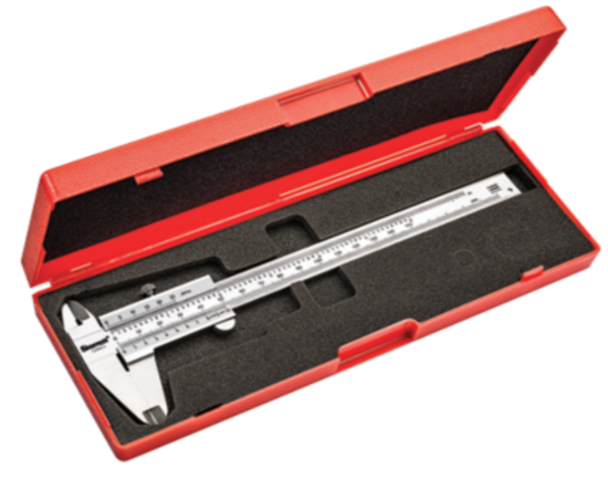 Starrett Vernier Caliper 125MEA-8/200-200mm features dual metric/inch readings, durable stainless steel, and precise graduations.