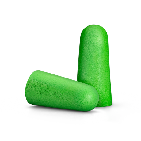 Prosafe Torpedo Earplugs in high visibility color, offering single-use hearing protection with optimal comfort and noise reduction.