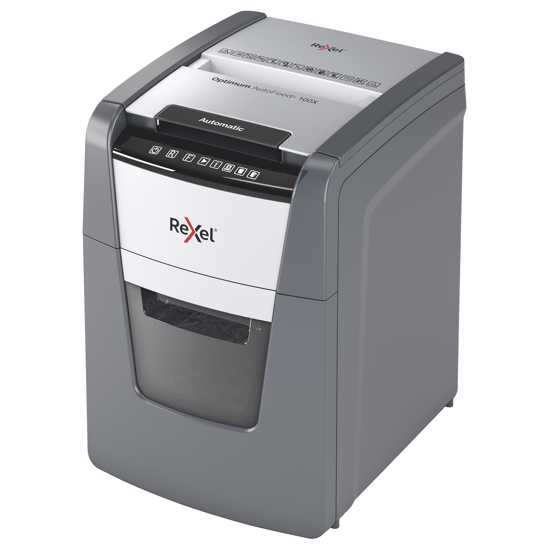 Rexel Optimum Shredder Autofeed 100x Cross Cut - Each