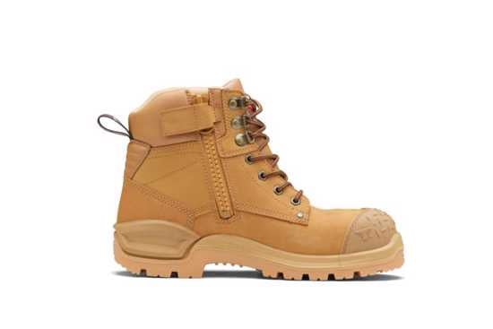 Zip Sided Safety Boots - John Bull Buck 3.0 4997 Wheat (Size 4)