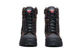 Zip Sided Safety Boots - John Bull Kokoda 3.0 4999 Black (Size 7)