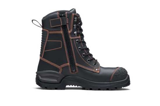 Zip Sided Safety Boots - John Bull Kokoda 3.0 4999 Black (Size 6)