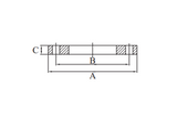 Slip-on Stainless Steel 316 flange designed for durable, corrosion-resistant connections in industrial and residential applications.