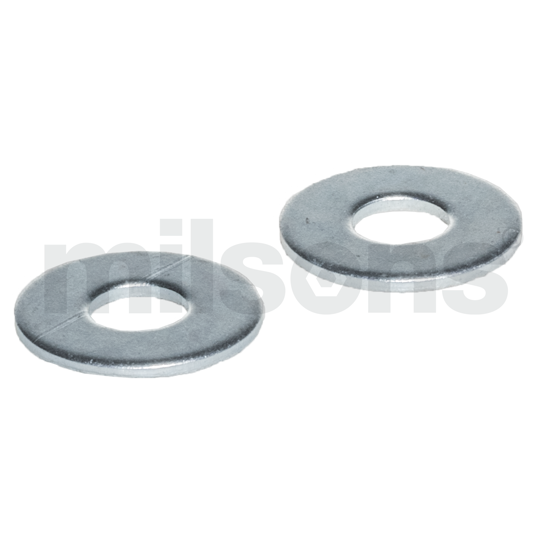 M6 x 25 x 1.6 zinc mini fender washers in a 200-pack for various fastening applications.
