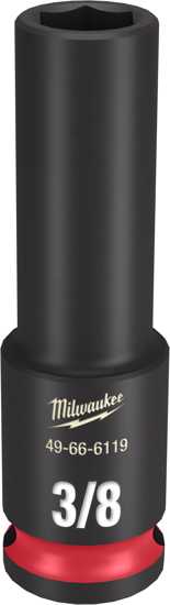 Milwaukee Shockwave Deep Impact Duty Socket 3/8"Dr-3/8" (Each)