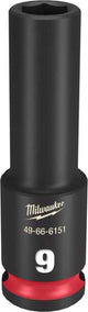 Milwaukee Shockwave Deep Impact Duty Socket 3/8"Dr-9mm (Each)