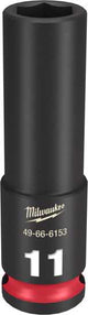 Milwaukee Shockwave Deep Impact Duty Socket 3/8"Dr-11mm (Each)