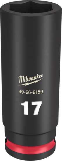 Milwaukee Shockwave Deep Impact Duty Socket 3/8"Dr-17mm (Each)