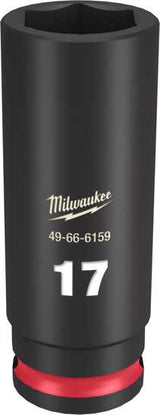 Milwaukee Shockwave Deep Impact Duty Socket 3/8"Dr-17mm (Each)