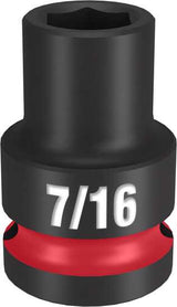 Milwaukee Shockwave Impact Duty Socket 1/2" Drive-7/16" (Each)