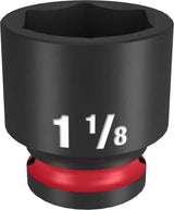 Milwaukee Shockwave Impact Duty Socket 1/2" Drive-1-1/8" (Each)