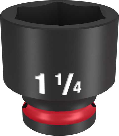 Milwaukee Shockwave Impact Duty Socket 1/2" Drive - 1 - 1/4" (Each)