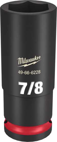 Milwaukee Shockwave Deep Impact Duty Socket 1/2"Dr-7/8" (Each)