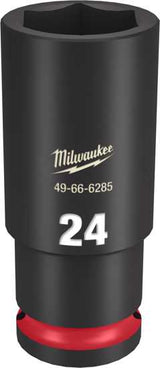 Milwaukee Shockwave Deep Impact Duty Socket 1/2"Dr-24mm (Each)