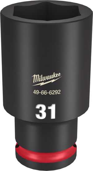 Milwaukee Shockwave Deep Impact Duty Socket 1/2"Dr-31mm (Each)