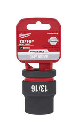 Milwaukee Shockwave Impact Duty Socket 3/4" Drive-13/16" (Each)