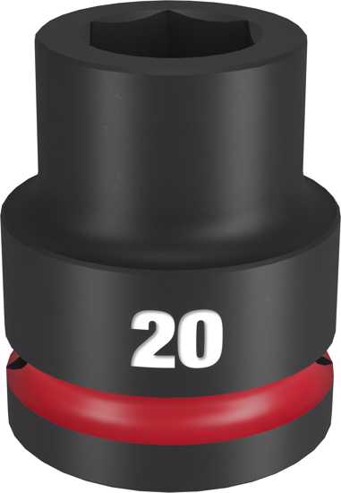 Milwaukee Shockwave Impact Duty Socket 3/4" Drive-20mm (Each)