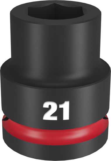 Milwaukee Shockwave Impact Duty Socket 3/4" Drive-21mm (Each)