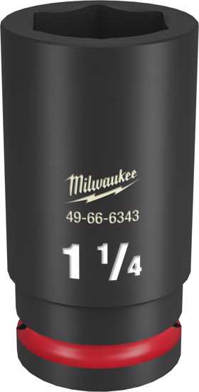 Milwaukee Shockwave Deep Impact Duty Socket 3/4"Dr-1-1/4" (Each)