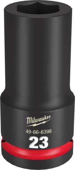 Milwaukee Shockwave Deep Impact Duty Socket 3/4"Dr-23mm (Each)