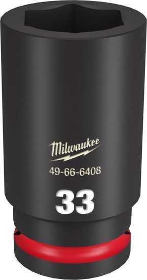 Milwaukee Shockwave Deep Impact Duty Socket 3/4"Dr-33mm (Each)