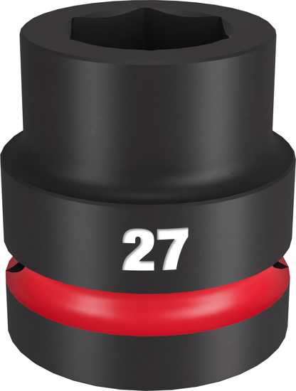 Milwaukee Shockwave Impact Duty Socket 1" Drive-27mm (Each)