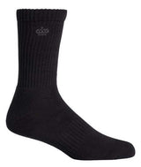 KingGee, Men's Crew Cotton Work Sock, K09035-Pack of 5 (Packet)