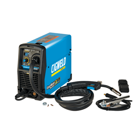 Cigweld EasyWeld 130 MIG Welder, compact and portable, ideal for DIY and professional welding projects with gas and gasless options.