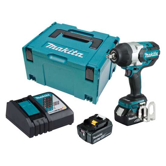 Makita 18V Brushless Impact Wrench Kit DTW1002RTJ-1/2" (Each)