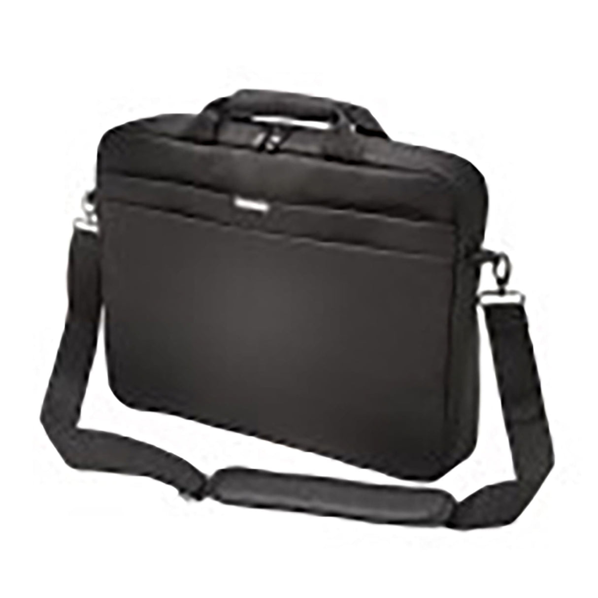 Sleek black Kensington LS240 laptop case for 14.4" laptops with tablet storage, quick-access pockets, and padded carrying options.